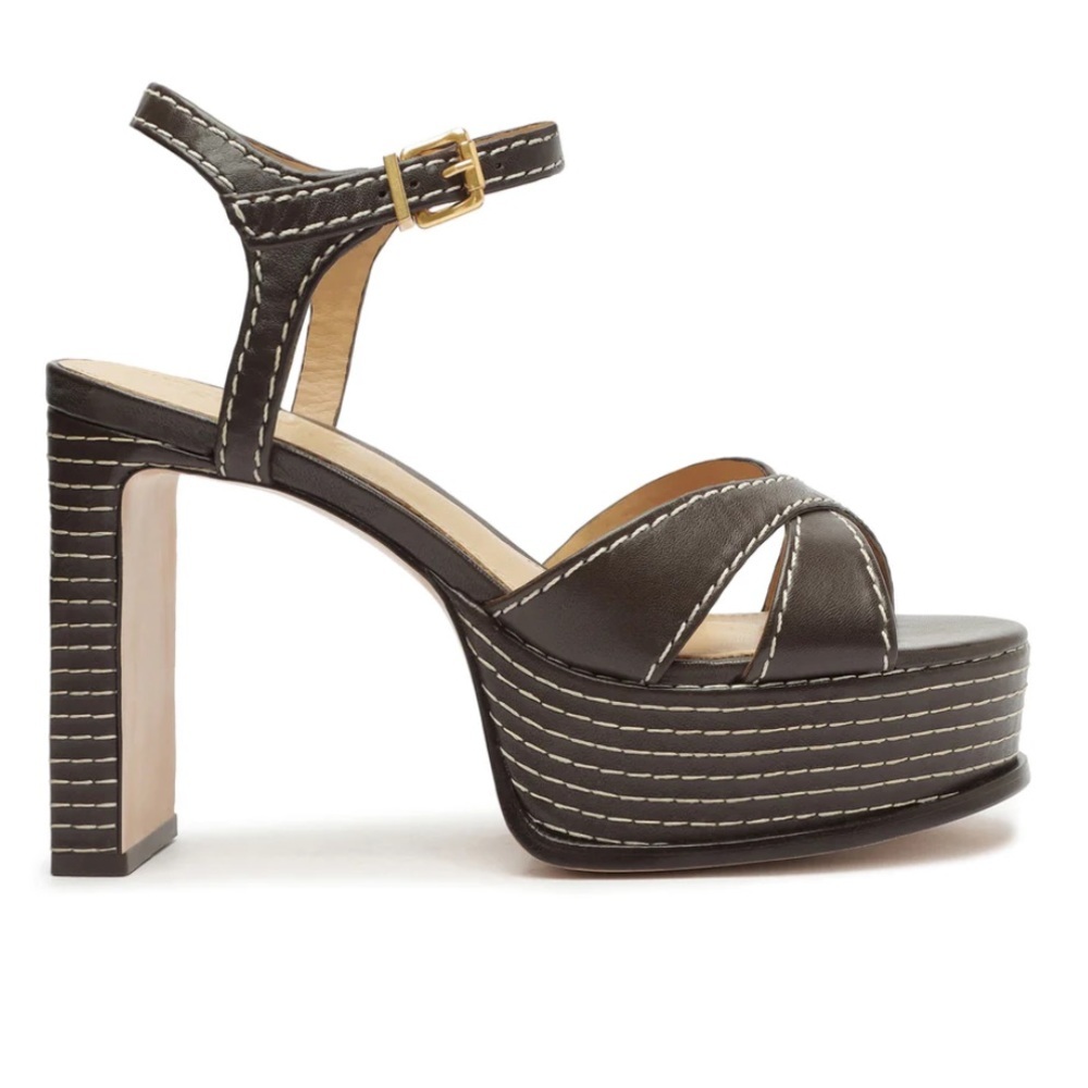 Schutz Keefa Casual Sandal Black